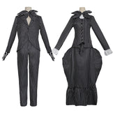 Nightmare Before Christmas Cosplay Jack/Sally Skelington Costume Halloween Carnival Suit